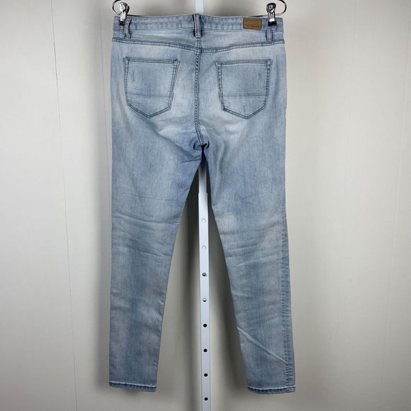 Chip Foster Jeans Mid Rise Skinny Light Wash Denim‎ Womens Size 30 - Picture 4 of 8